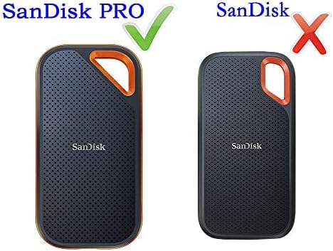 Hermitshell Nehéz Utazási Esetben a SanDisk 500GB 1 tb-os 2 tb-os 4 TB Extreme PRO Hordozható SSD (Az a 2 Merevlemez)
