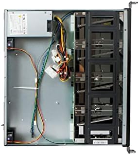 iStar M-140HD-ITX 1U 4-Bay Trayless Storage Server állványba szerelhető Alváz 12 gb/s HDD SFF-8643 Hátfali