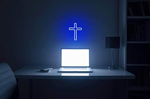 ADVPRO Kereszt Jézus lakberendezési Rugalmas Szilikon LED Neon Sign Piros st16s33-fnu0059-r