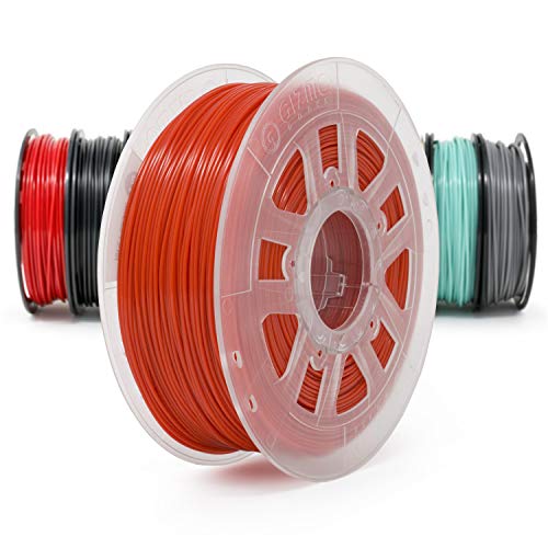 Gizmo, Marhák Alacsony Szag ABS 3D-s Nyomtató Végtelen 1.75 mm 1kg, Piros