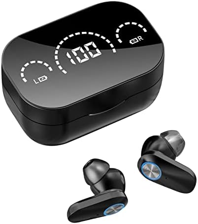8RB s-320-ast a Bluetooth Vezeték nélküli Fejhallgató Fülhallgató in-Ear Sztereó Hang Sport Füldugót a Tükör, Design Led Smart Display
