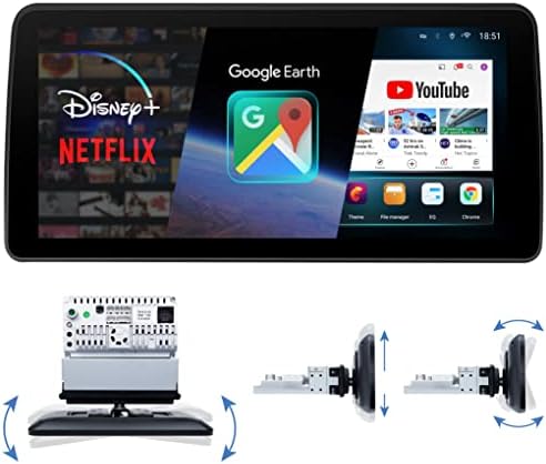 5G WiFi 11.4(2G/3GRam 32G ROM) Egységes Din 8Core Állítható Érintőképernyő Autó Rádió Carplay&Android Auto/FM/48-EQ autórádió/Bluetooth/1080P