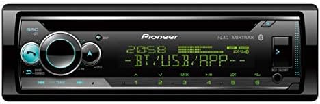 Pioneer DEH-S520BT 1-DIN méretű CD-Tuner, Bluetooth, Több Színű Megvilágítás, USB, Spotify, a Pioneer Smart Sync Alkalmazás