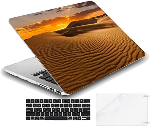 MINGDAO Kompatibilis MacBook Air 13.6 hüvelykes Merevlemez-Védő Héj Cace, majd a Billentyűzet Fedelét ( A2681, M2-es chip, 2022 Kiadás