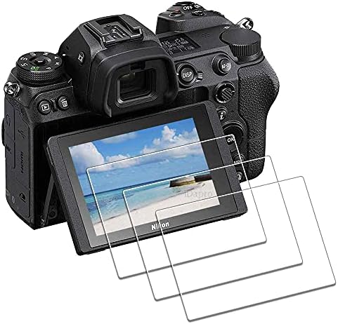 Üveg Képernyő Védő Nikon Z7 / Z6 / Z5 [3 Csomag] ，iDaPro Edzett Üveg Nikon Z 7 / Z 6 / Z 5 Egyszerű Telepítés