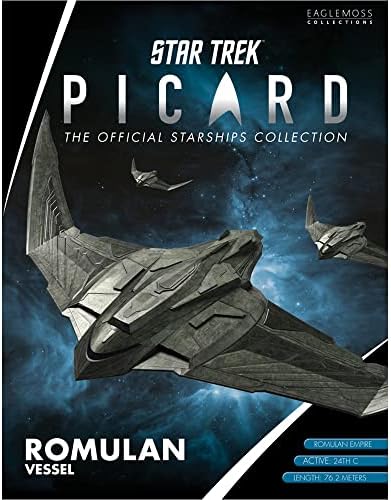 Hős Gyűjtő Eaglemoss Romulán Hajó | Star Trek Univerzum | Modell Replika