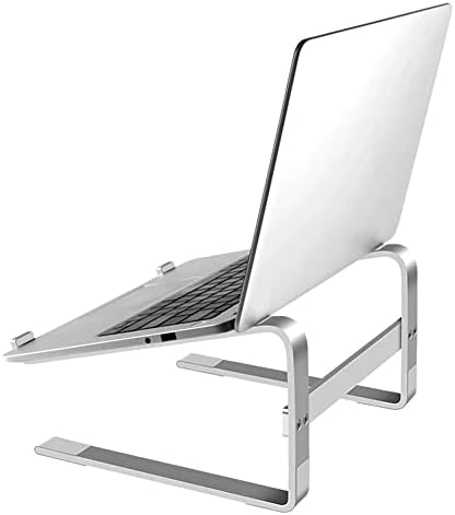 DLOETT Alumínium Laptop Állvány Notebook Kelő tartó Számítógép, Tablet Támogatás Ordinateur ( Szín : Fehér-Gyümölcs peach5 , Méret