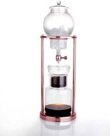 NISPIRA Luxus jéghideg Sört Dripper Kávéfőző Rozsdamentes acél, 600 ml-es Réz