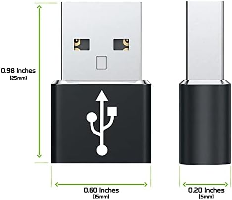 USB-C Női USB Férfi Gyors Adapter Kompatibilis A Bang & OLUFSEN Beoplay E8 állásfoglalásra irányuló Töltő, sync, OTG Eszközök, Mint