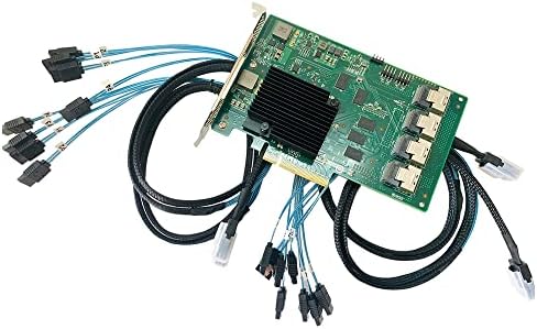 LSI 9201-16i 6Gbps 16-Lane RAID Vezérlő Kártya HBA P19 PCI-E Bővítő Kártya RÁ Mód, hogy a ZFS FreeNAS unRAID+4* SATA Kábel