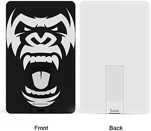 Fejét a Gonosz, Kegyetlen Gorilla Kiáltások Meghajtó az USB 2.0 32G & 64G Hordozható Memory Stick Kártya PC/Laptop