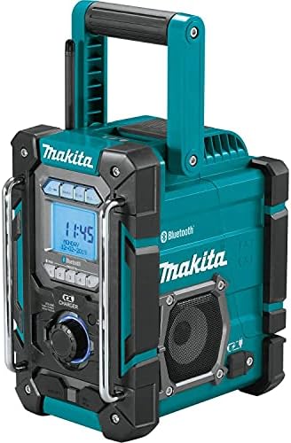 Makita XRM10 18V LXT® / 12V max CXT® Lítium-Ion Vezeték nélküli Bluetooth® munkaterületre Töltő/Rádió, Eszköz Csak