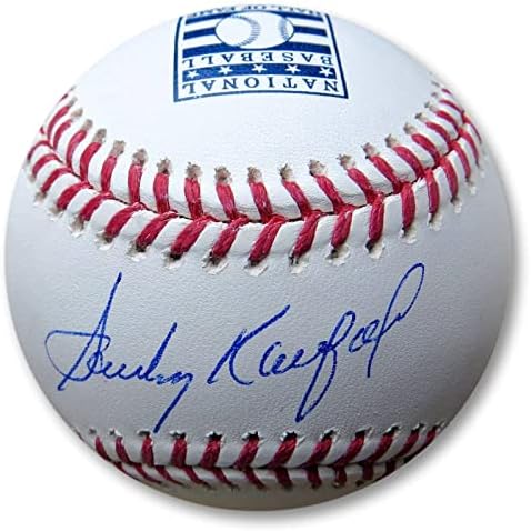 Sandy Koufax Aláírt Dedikált Hall of Fame MLB Baseball Dodgers SZÖVETSÉG XX29099 - Dedikált Baseball