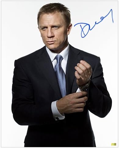 Daniel Craig Dedikált 16x20 Casino Royale James Bond, a 007-es Fénykép
