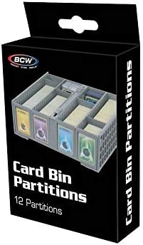BCW Gyűjthető Kártya Bin Partíciókat - Szürke