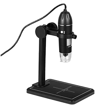 Mikroszkóp Kiegészítők USB Digitális Mikroszkóp Hordozható Kézi Nagyítás 8 LED-es Mini Kamera Labor Fogyóeszközök (Szín : B, Nagyítás