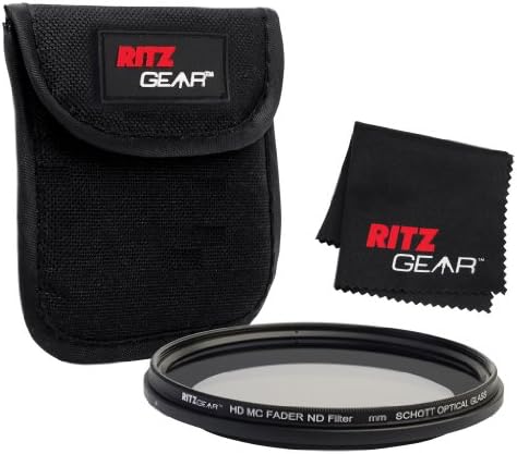 Ritz Felszerelés™ 55mm Prémium HD MC Fader ND Szűrő Schott Optikai Üveg