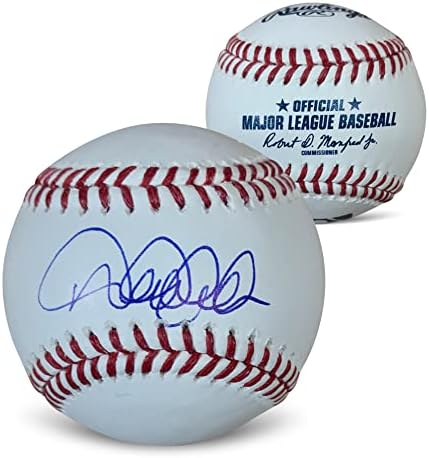 Derek Jeter Dedikált MLB Aláírt Baseball Fanatikusok Hiteles COA UV kirakat