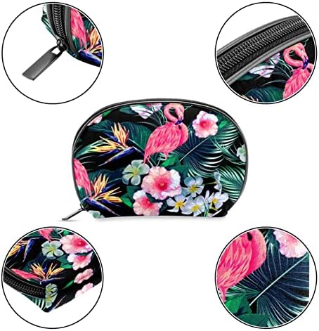 TBOUOBT Kozmetikai Női Táskák, Smink Táska Utazási Tisztálkodási Táska Kiegészítők Szervező, Flamingo Trópusi Virág paradicsommadár