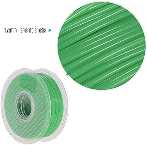 Hőmérséklet színváltó Zöld-Sárga PLA Végtelen 1kg/2.2 kg Spool 3D-s Nyomtató Végtelen 1.75 mm-es Pontosság +/- 0,02 mm-es 3D Nyomtatás