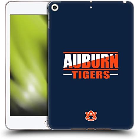 Fejét az Esetben Minták Hivatalosan Engedélyezett Auburn Egyetem AU Auburn Tigers 2 Puha Gél Esetben Kompatibilis Apple iPad Mini