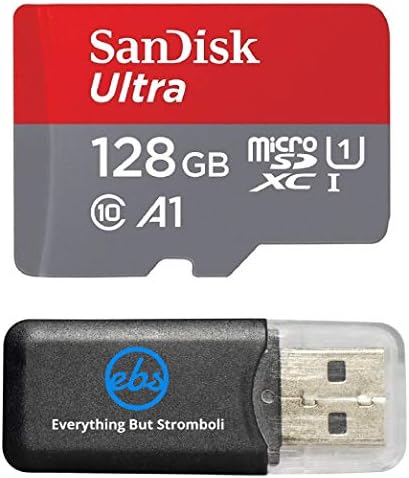128GB SanDisk Ultra Micro SDXC Memóriakártya Működik a Samsung Galaxy Tab Egy 10.5, J3, J4, J7 Csillag, Erősítő, Miniszterelnök