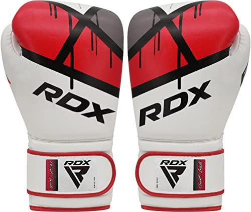 RDX Gyerek Boksz-Kesztyűket, 6oz Junior Képzés Mancsait, Maya Elrejtése Bőr, Szellőző Tenyér, a Muay Thai Bokszhoz MMA Kick-box, boxzsák