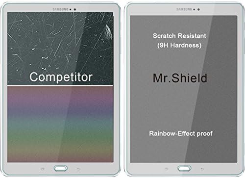 Mr Pajzs [2-PACK] Célja A Samsung Galaxy Tab S3 / S2 9.7 [Edzett Üveg] Képernyő Védő [0.3 mm-es Ultra Vékony 9H Keménység 2.5 D Kör