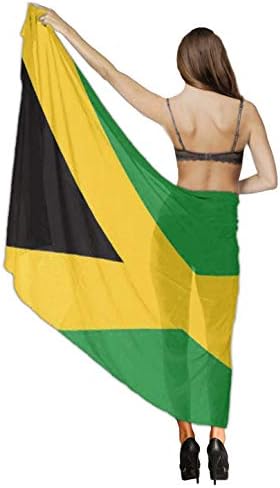 női Fürdőruha Fedezze fel Strand Szarongot Wrap Jamaikai Lobogó Sál