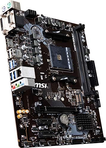 MSI Pro AMD A320 1., 2., 3. Gen Ryzen Megfelelő AM4 DDR4 HDMI-DVI USB 3 Micro-ATX Alaplap (A320M-EGY PRO)