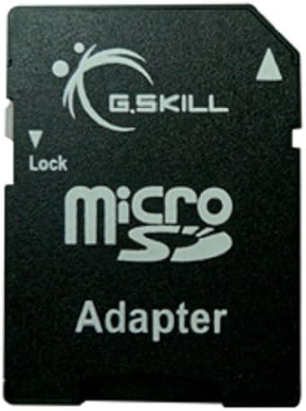 G Skill 32GB Class 10 MicroSDHC Flash Kártya SD Adapterrel (FF-TSDG32GA-C10)