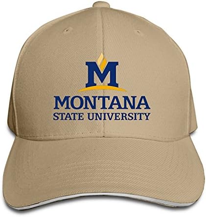 Montanai Állami Egyetem Állítható Szendvics Tetőzött, Baseball Sapka Kalap