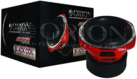 Orion HCCA102 10 2000 RMS Dual 2 Ohm Verseny Autós Mélynyomó, Fekete Tekercs