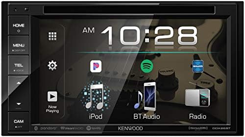 Kenwood DDX26BT Dupla DIN SiriusXM Kész Bluetooth-Dash DVD/CD/AM/FM Sztereó rádiós Vevő w/ 6.2 Érintőképernyő