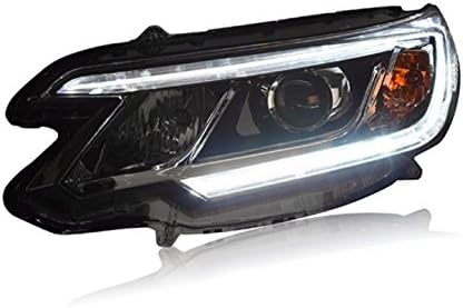 GOWE Autó Stílus Honda CRV fényszórók 2015 fejét, lámpa, DRL LED elülső lámpa Bi-Xenon Lencse xenon HID színhőmérséklet:4300k;Teljesítmény:55w