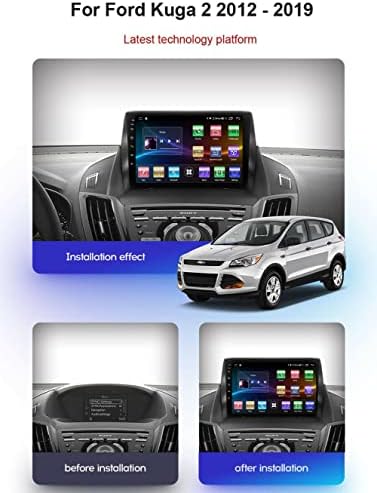 Autosion a Ford Kuga Menekülés C-Max 2013-2017 Autoradio Autós Navigációs Sztereó Multimédia Lejátszó, GPS, Érintőképernyős DSP BT