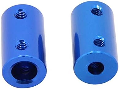 SUTK Alumínium Flexibilis Csatlakozó Furat 5mm 8mm-es 3D-s Nyomtató Alkatrészek Kék, Rugalmas Tengely Csatlakozó Csavar Léptető