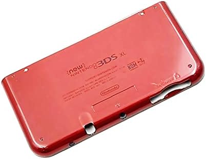 Új New3DS XL Alsó Esetben Shell Coverplate Piros Színű Csere, a Nintendo New3DSXL Új 3DS XL LL 3DSXL Kézi játékkonzol, Alacsonyabb E Előlap