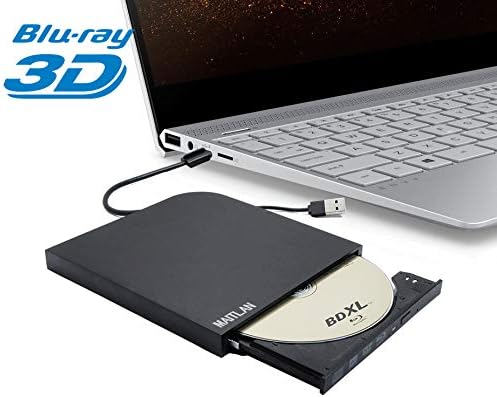 Ultravékony USB-C C-Típusú Külső Dual Layer 6X Blu-ray Író a Dell Alienware 17 R5 R4 R2 R3 17 17.3 FHD Laptop, Super Multi 8X