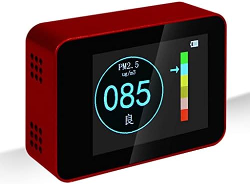 WALNUTA levegőminőség Érzékelő Monitor PM2.5 PM10 PM1.0-Érzékelők-Gáz Érzékelő Analyzer Hordozható Teszter Haza Autó Hivatal (Szín : Piros)