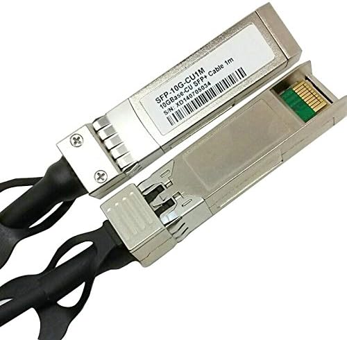 Jeirdus 10G SFP+ DAC Kábel Cisco 10GBASE-CU Közvetlen Csatolása Réz Twinax Kábel Csatlakozó, Passzív 0.5-Mérő (1.6-ft)