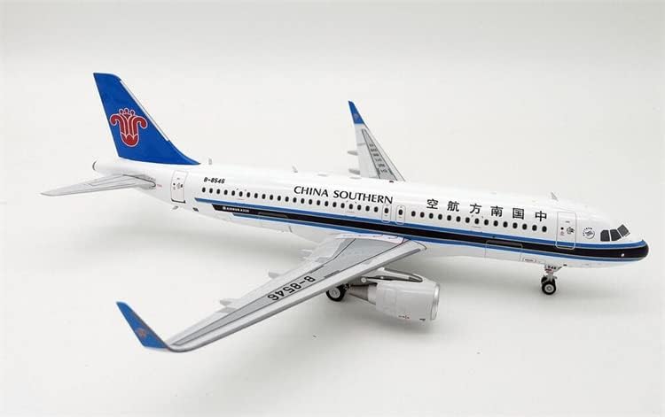 Fedélzeti 200 China Southern Airlines Airbus A320-200 B-8546 állvánnyal Limited Edition 1/200 FRÖCCSÖNTÖTT Repülőgép Előre elkészített Modell