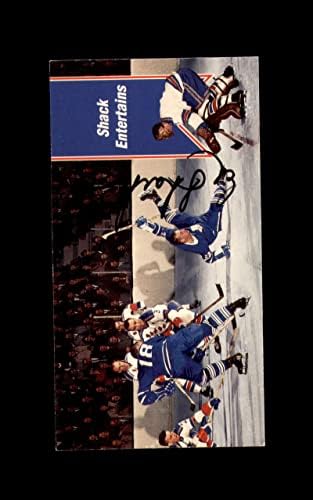Ed Kunyhó Kézzel Aláírt 1994, Milyen Magas Fiúk Toronto Maple Leafs Autogramot