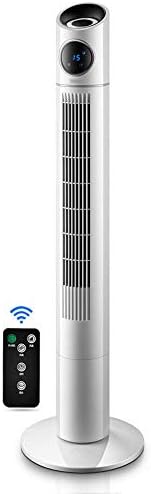 LILIANG - Levegő hűtő Hordozható torony ventilátor, nagy látószögű rázta fejét intelligens távirányító valós idejű hőmérséklet kijelző,