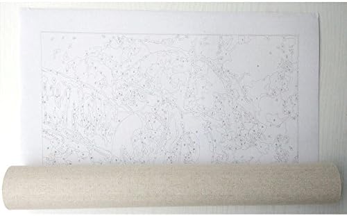 Deco Tér Keretben Festék Száma Set - Seascape Fregatt - DIY Wall Art Dekoráció Vászon Festmény 40 x 50cm / 16 x 20 inch