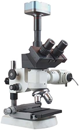 Radikális 2000x Trinocular Felső Fény Kohászati Anyag a Tudomány Ipari Mikroszkóp w XY Színpadon, 3Mp Kamera Mérési Szoftver