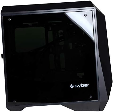 CyberpowerPC SLC100 Syber Full Tower Gaming Esetben, Fekete