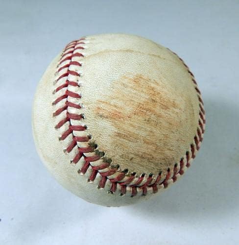 2022 New York Mets Miami Marlins Játék Használt Baseball Edward Cabrera Naquin Labda - Játék Használt Labdák