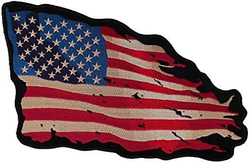 Amerikai Zászló Javítás, Régi, Nagy Vissza Javításokat Kabátok, Mellények