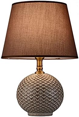LIUZH Retro asztali Lámpa Amerikai Hálószoba Éjjeli Lámpa Egyszerű Kerámia Anyag Nappali Dekoratív Lámpák